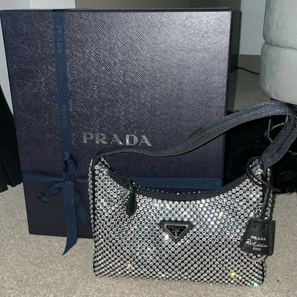 Prada Re-Edition 2000 Crystal Mini Bag - Picture 1 of 5